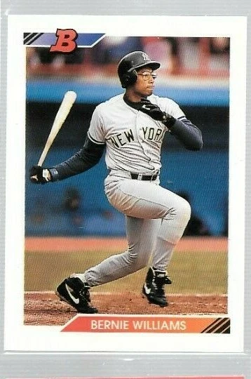 1992 Bowman Bernie Williams #407 Yankees - Image 1 of 1