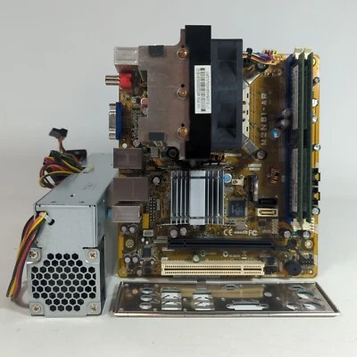 Asus M2N61-AR Mini-ITX AM2 Motherboard Athlon 64 X2 4400+ 4GB DDR2 DPS-160QB-1 - Image 1 of 4