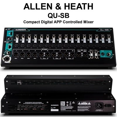 ALLEN & HEATH QU-SB Compact Digital APP Controlled Audio Mixer - Image 1 of 4