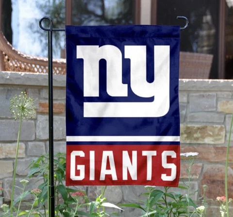 NFL New York  Giants Garden Flag Double Sided NFL Giants Premium Yard Flag Cover
