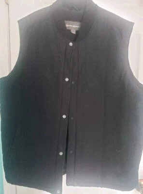 Chaleco Eddie Bauer Sherpa Forrado A Presión 2xl Negro Foto 1 de 4