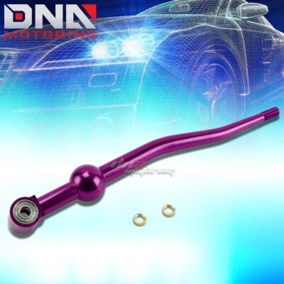 PARA 88-00 CIVIC/INTEGRA MT/MANUAL PÚRPURA DOBLE CURVA PALANCA DE CAMBIOS TIRO CORTO + BUJE Foto 1 de 4