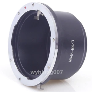 Mamiya 645 M645 Lens to Micro 4/3 m4/3 M43 MFT gh4 gx7 g7 GF4 GH5 EPL5 Adapter - Picture 1 of 1