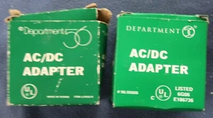 3 DEPARTMENT 56 AC/DC Adapters - 2 In Box, Christmas Villages - Picture 1 of 3