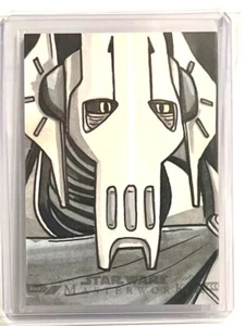 1/1 PACK FRESH 2022 Star Wars Masterwork Nick Gribbon Sketch General Grievous - Picture 1 of 2