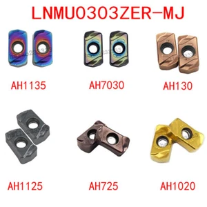 LNMU0303ZER-MJ LNMU03 Fast feed carbide milling ENR03 insert Rapid metal removal - Picture 1 of 7