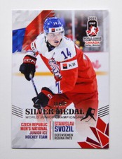 2023 BY Cards IIHF World Junior Championship Czechia #31 Stanislav Svozil