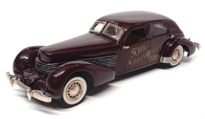 Minimarque 43 1/43 Scale US10A - 1936 Cord Winchester 50th Anniversary - Maroon - Bild 1 von 4