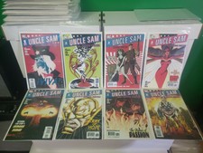 Uncle Sam and the Freedom Fighters #1,2,3,4,5,6,7,8 DC Palmotti Arlem Set Lot NM