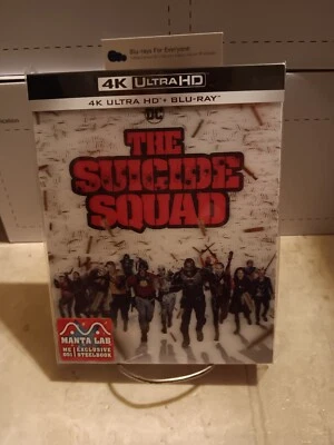 NEW The Suicide Squad 4K Lenticular SteelBook Blu-ray [2021] MANTA LAB Exclusive Foto 1 de 4