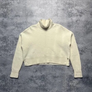 Camisa Jersey Allsaints Lydi Lana Recortada Top Suéter Para Mujer Talla S Blanca - Imagen 1 de 10