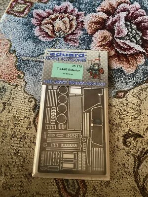 EDUARD Model Fotoincisione - 35175 -T -34/85 EXTERIOR -1/35- Kit for RPM - Immagine 1 di 4