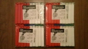 4 NEW Sealed 30pk Sets Storage Bag Sealing Chip Bag Clips Sizes 40- 4” 80- 2” - Picture 1 of 3