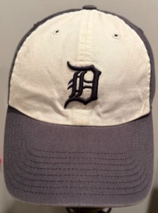 Vintage Detroit Tigers Twins Enterprise "The Franchise" Fitted Hat Navy/White - Picture 1 of 6