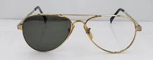 Vintage Victory Gold Pilot Metal Sunglasses FRAMES ONLY - Picture 1 of 8