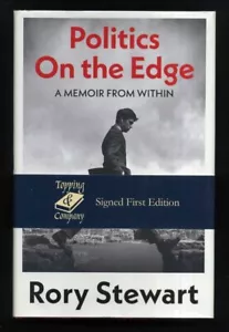 Rory Stewart – Politics On the Edge: A Memoir From Within; SIGNED 1st/1st - Picture 1 of 3