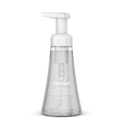 Method Foaming Sabonete para Mãos, Água Doce, Fórmula Biodegradável, 10 Oz, (Pacote com 1) - Imagem 1 de 4