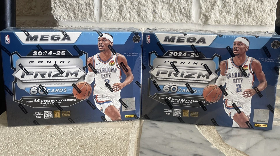 2024-25 Panini NBA Prizm Basketball Mega Box Lot of 2 (Red Ice) Sublime Manga?? - Image 1 of 1