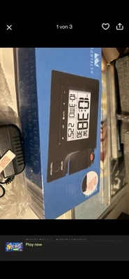 Funk-Projektionswecker Funkwecker USB 2 Alarme Temperaturanzeige Datumsnazeige - Bild 1 von 3