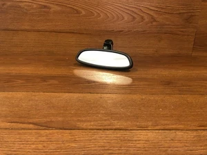 BMW E85 E39 E46 Z4 M3 M5 FRONT REARVIEW REAR VIEW MIRROR OVAL SHAPE BLACK OEM - Picture 1 of 17