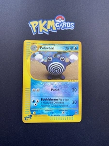 Pokemon Juego de Cartas Coleccionables Poliwhirl Expedition 89/165 Holograma Inverso MP. - Imagen 1 de 5