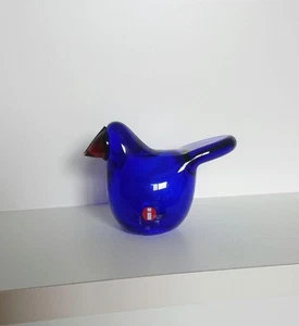 iittala Birds by Toikka Sieppo Cobalt Blue x Brown 1000 Limited 2015 OOP MINT - Bild 1 von 7