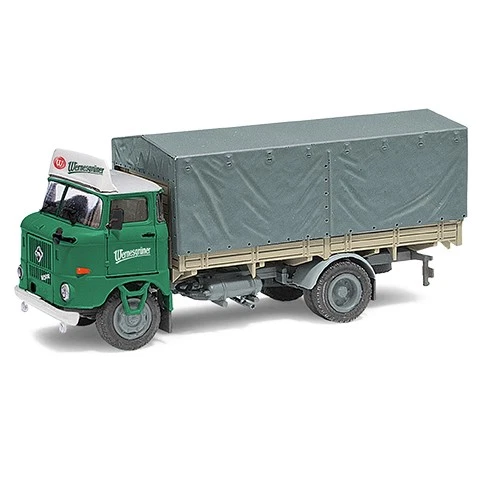 Busch 95309 - 1/87 ESPEWE: IFA W50 L Sp (Speditionspritsche), Wernesgrüner - Neu - Bild 1 von 1