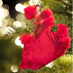 Vintage Bradford Exchange gone with the wind the red Kleid Weihnachtsschmuck - Bild 1 von 9