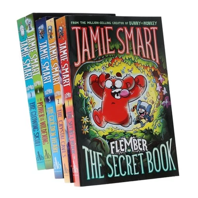 Flember Series by Jamie Smart 5 Books Collection Set - Ages 9-11 - Paperback - Image 1 of 4