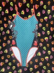 Ethika NWT Women's Pull-On blouse "The Bodysuit” Tiger & Snake Print Size M 4-6 - Picture 1 of 4