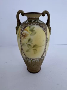 Antique Nippon MORIAGE Double Handle Vase - Picture 1 of 16