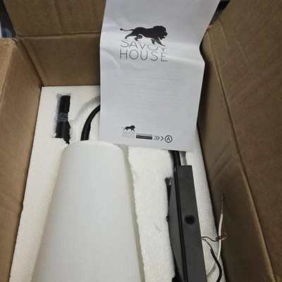 NEW Savoy House Lighting 9-2542-1-89 Cameron Wall Sconce Matte Black - Image 1 of 4