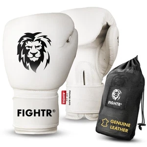 ® Pro Boxing Gloves Made of Genuine Leather | Men and Women | for Boxing, MMA... - Picture 1 of 6