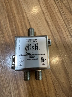 Dish Network Videopath 2-Port Multi-Dish Switch SW21 (2 Dish Capability) - Image 1 of 2