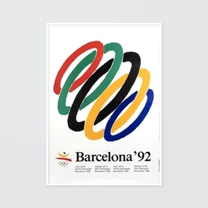 Plakat der Olympischen Spiele 1992 in Barcelona – Onésimo Colavidas – der 1990er - Bild 1 von 3
