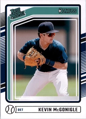 2024 Donruss Baseball Card #198 Kevin McGonigle - Image 1 of 2