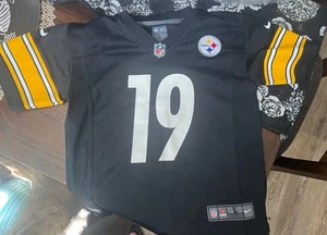 Nike On Field Pittsburgh Steelers Trikot Kinder Large Smith-Schuster 19 schwarz - Bild 1 von 2