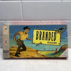 Branded Game (1966) by Milton Bradley #4640 Chuck Connors Complete - Picture 1 of 13