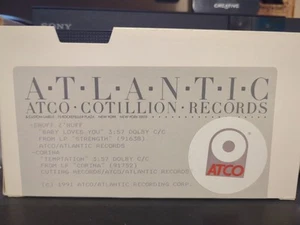 Enuff Z'Nuff: Baby Loves You / Corina: Temptation VHS Music Videos ATCO Promo - Picture 1 of 1