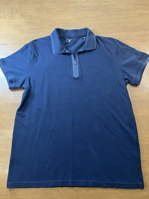 Camisa polo feminina GANT azul marinho tamanho 2XL regular feminina colarinho - Imagem 1 de 4