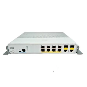 Cisco WS-C2960C-8PC-L 8-Port Poe 10 / 100Mbps (2x SFP / 2xRJ45 1GbE) Red Switch - Imagen 1 de 1