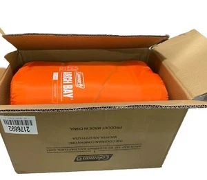 Coleman Arch Bay 15°F Big & Tall Sleeping Bag - DAFFODIL C001 - Camping, New - Picture 1 of 16