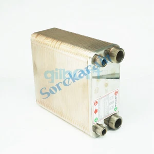 60 Plates 304 Stainless Steel Heat Exchanger Beer Wort Chiller Cooler Home Brew - Picture 1 of 4