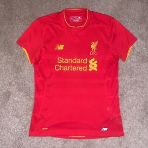 Womens Liverpool 2016/17 New Balance Home Football Shirt Size 12 WT630001