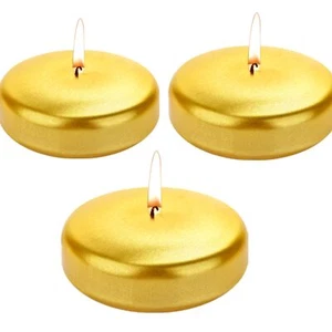 12pack Floating Candles 3inch Continuous Burning For 1315 Hours Odorless Smokele - Picture 1 of 7