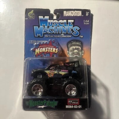 Máquinas musculares 4x4 Monster Patrol Frankenstein Dodge Mopar M064-03-01 1:64  Foto 1 de 4