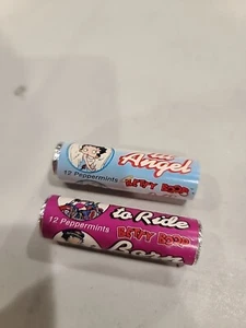 Vintage Betty Boop Lil' Angel & Born To Ride Peppermint Candie - Picture 1 of 4