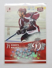 2015-16 Sereal KHL Dinamo Riga Autograph #DRG-AUT-RB Roberts Bukarts 38/50
