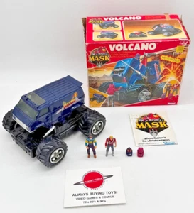 1986 Volcano Complete w/ Box Vintage MASK Vehicle - Picture 1 of 5