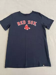 RED SOX 47 YOUTH NAVY SHORT SLEEVE T-SHIRT SIZE LARGE (NEW WITHOUT TAGS) - Picture 1 of 9